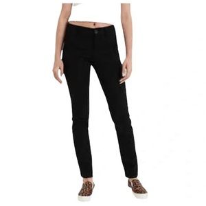 Skinny/Straight Twill Pant in Short Length